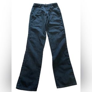 Rough Rider Women's Black Vintage High Rise Denim Jeans Size 11/12 Made In USA